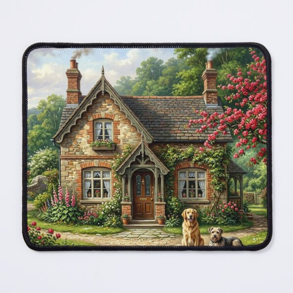 Item preview, Blooming cottage idyll designed and sold by Sigtrix.