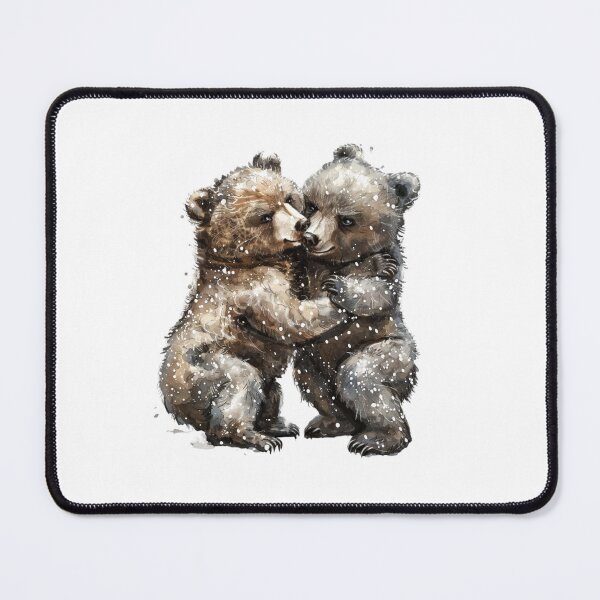 Item preview, Bear Cub | Cute Woodland Animal Watercolor Art designed and sold by Mandayartstudio.