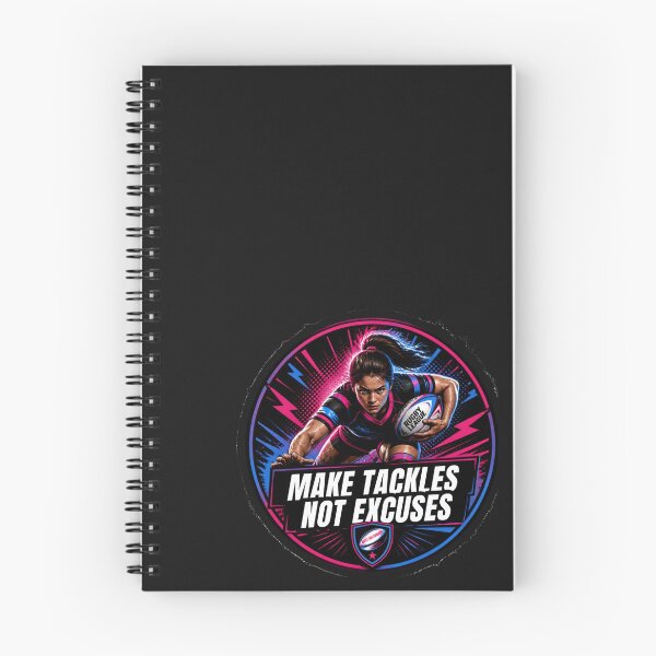 Item preview, Make Tackles Not Excuses designed and sold by ForFoxSakeHolly.