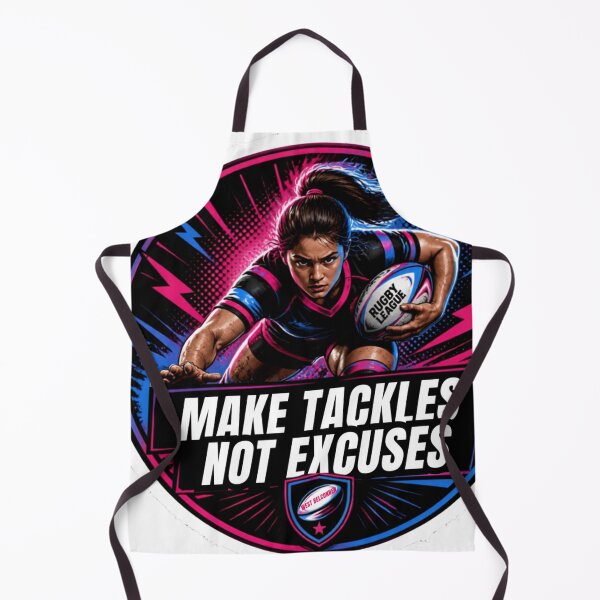 Item preview, Make Tackles Not Excuses designed and sold by ForFoxSakeHolly.