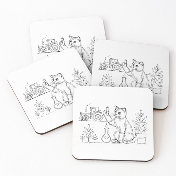 Item preview, Agronomist Cat – Agriculture and Plant Science Feline designed and sold by ChicClicker.