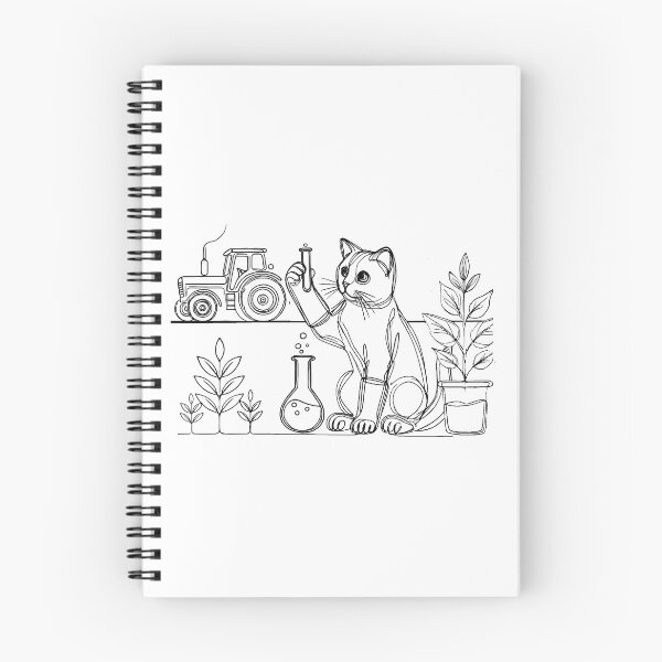 Item preview, Agronomist Cat – Agriculture and Plant Science Feline designed and sold by ChicClicker.