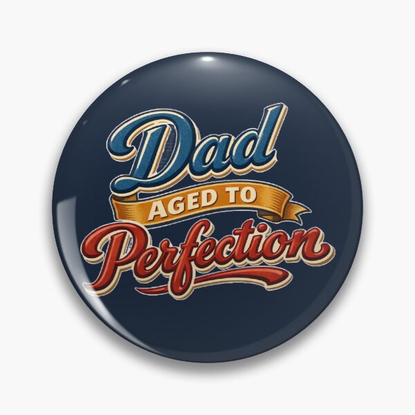 Item preview, Vintage Dad Aged To Perfection Classic Retro Typography designed and sold by DeliaDesignsCo.