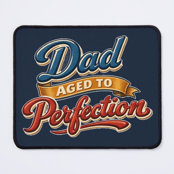 Item preview, Vintage Dad Aged To Perfection Classic Retro Typography designed and sold by DeliaDesignsCo.