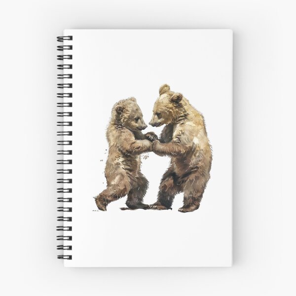 Item preview, Bear Cub | Cute Woodland Animal Watercolor Art designed and sold by Mandayartstudio.