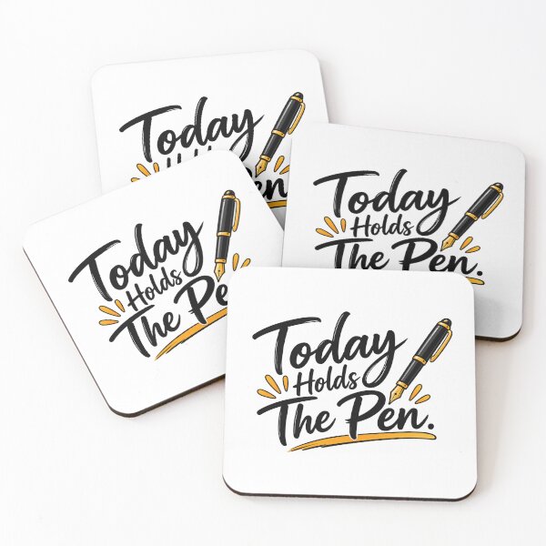Item preview, Today Holds The Pen - Minimalist Quote designed and sold by SeenBySoul.
