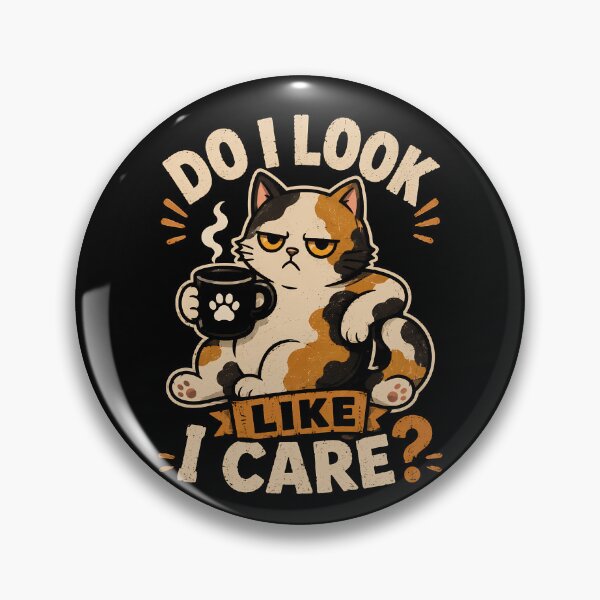 Item preview, Grumpy Cat with Coffee Do I Look Like I Care designed and sold by rafaeltto.