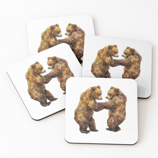 Item preview, Bear Cub | Cute Woodland Animal Watercolor Art designed and sold by Mandayartstudio.