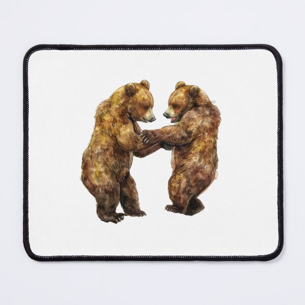 Item preview, Bear Cub | Cute Woodland Animal Watercolor Art designed and sold by Mandayartstudio.