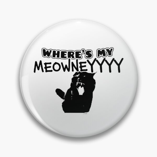 Item preview, Funny Black Cat Meme designed and sold by artxsian.