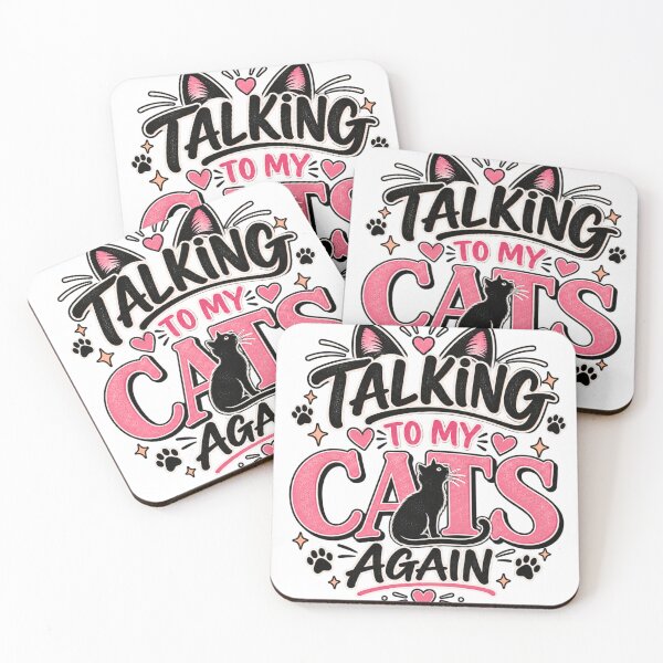 Item preview, Talking to My Cats Again Retro designed and sold by EasyTake.
