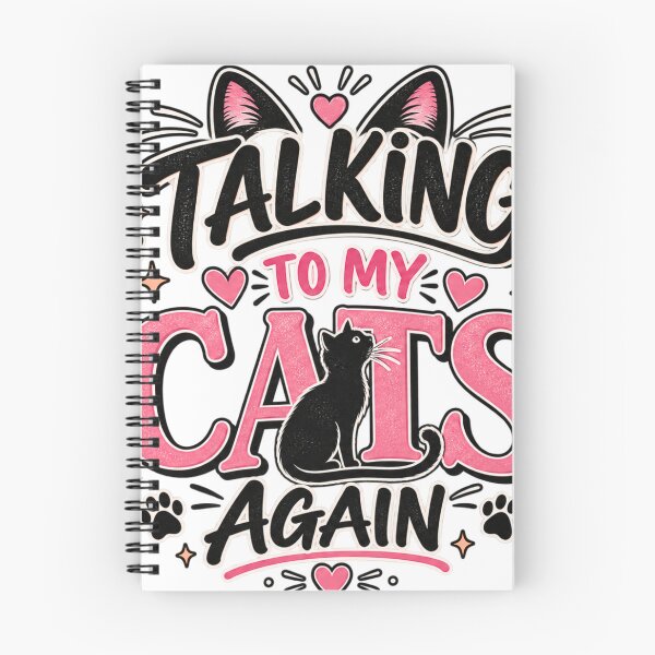 Item preview, Talking to My Cats Again Retro designed and sold by EasyTake.
