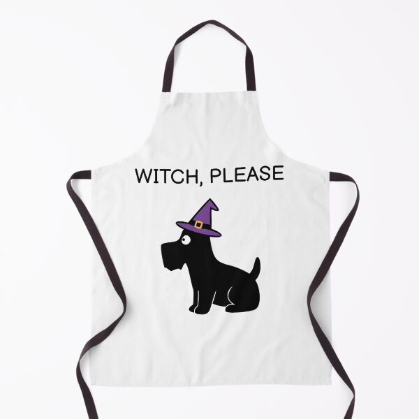 Item preview, Witch, Please funny scottie dog halloween  designed and sold by FUEGO & NOX.