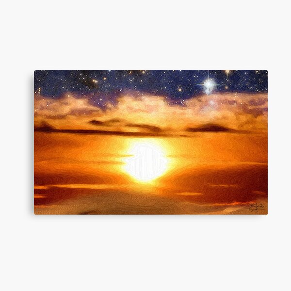 Advent Sunrise Canvas Print