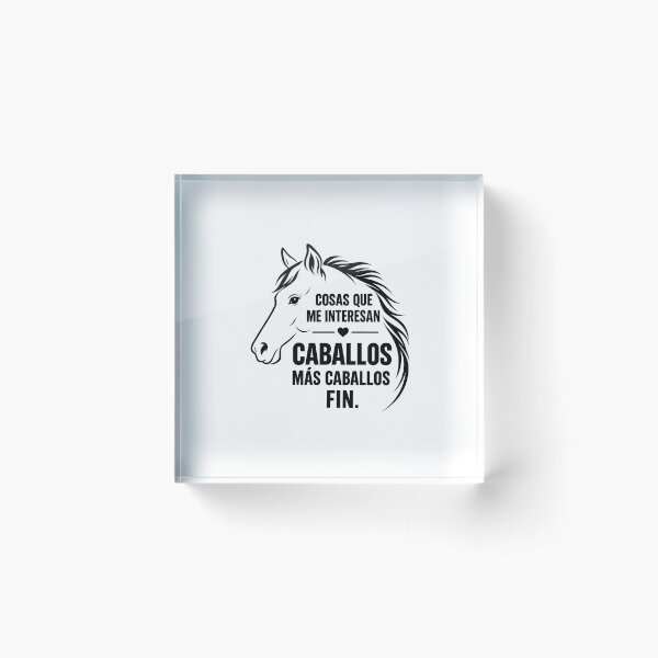 Item preview, I'm interested in horses designed and sold by La niña que sabía de caballos.