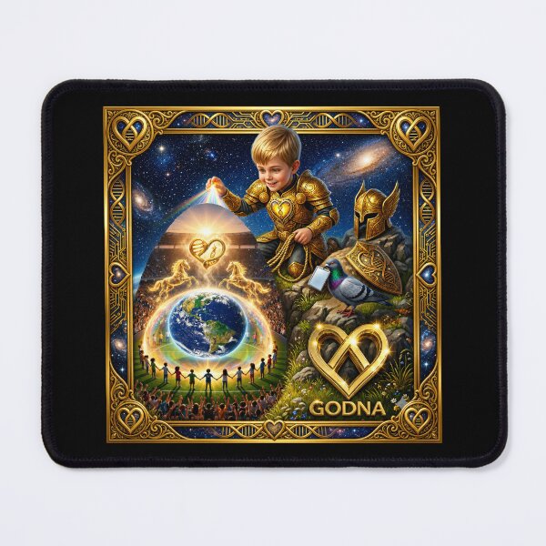 Item preview, Cosmic Golden Child Creating a Peaceful World designed and sold by GODNA.