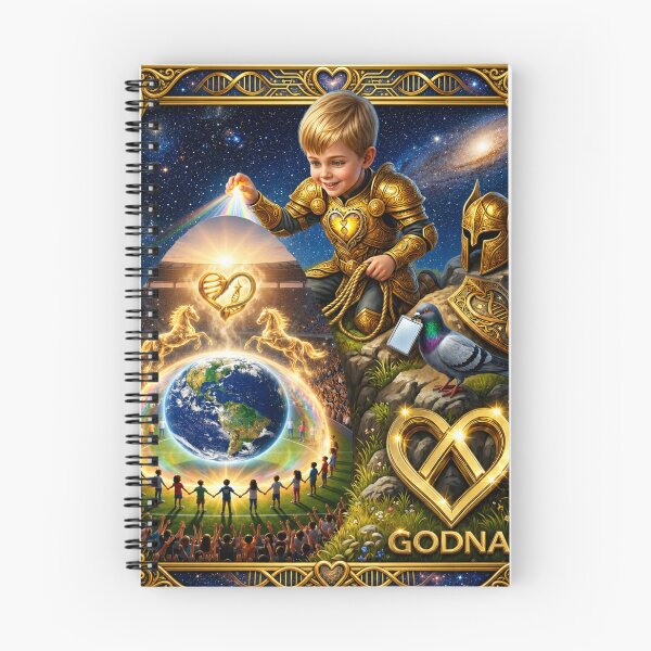 Item preview, Cosmic Golden Child Creating a Peaceful World designed and sold by GODNA.
