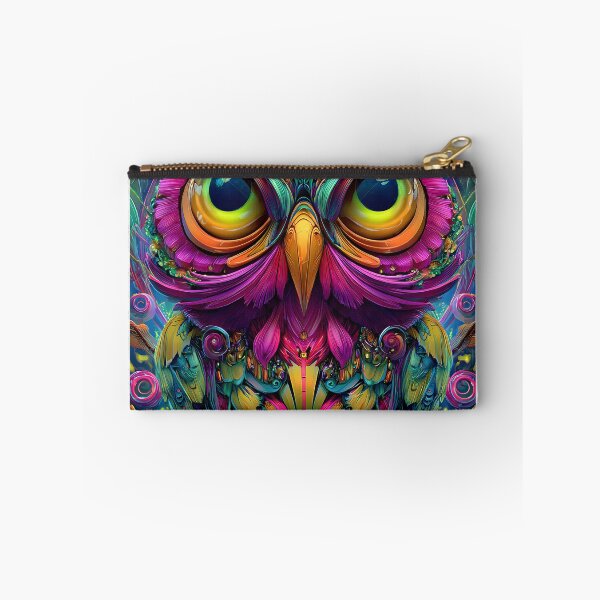 Item preview, Colorful Abstract Owl Design with Vibrant Details designed and sold by Artessie.