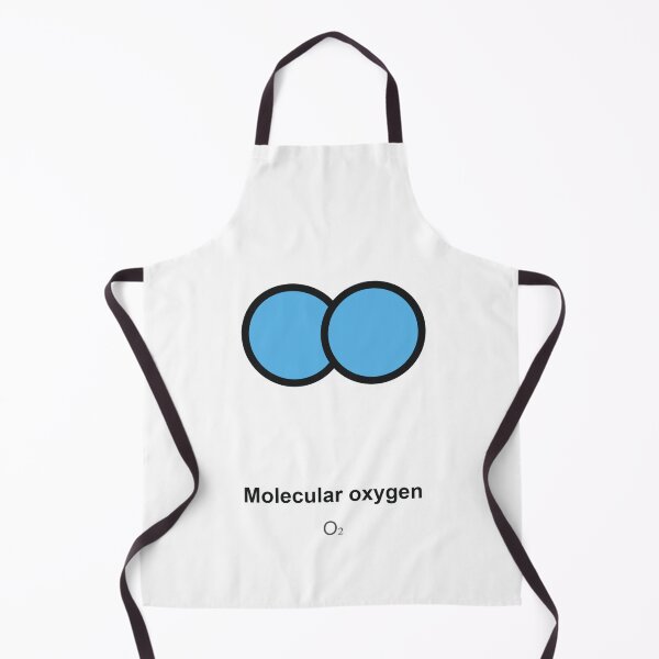 Item preview, O2 Molecular Oxygen Chemical Formula - Minimalist Science Molecule Art designed and sold by Molecularmerch.