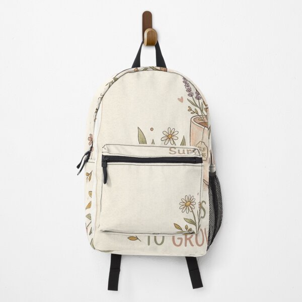 Item preview, Surviving Gently - Cozy Self Care Floral Aesthetic designed and sold by Noah-Gallery.