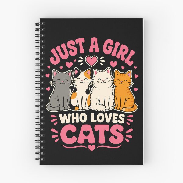 Item preview, Just a girl who loves cats cute design designed and sold by rafaeltto.