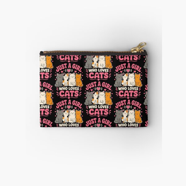 Item preview, Just a girl who loves cats cute design designed and sold by rafaeltto.