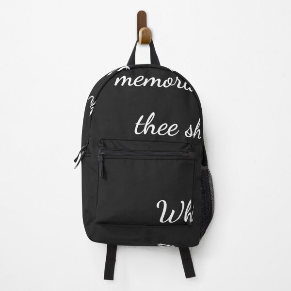 Item preview, “Which for memorial still with thee shall stay.” - handwriting white designed and sold by ariksworld.