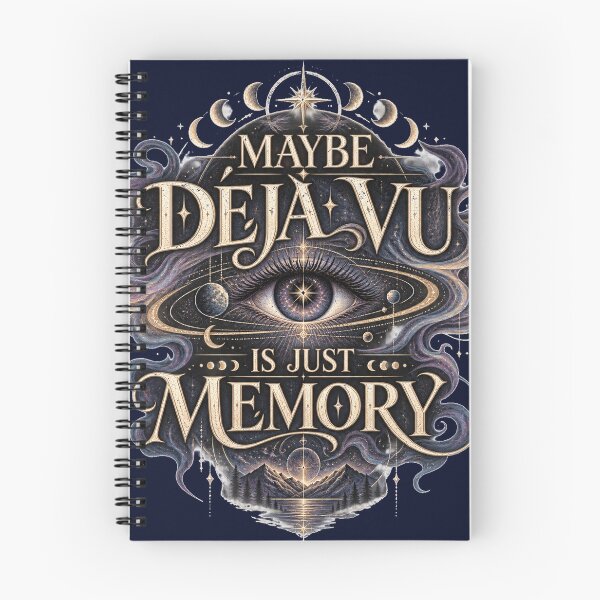 Item preview, Maybe Déjà Vu Is Just Memory | Mystical Starseed Design designed and sold by The KarmIQsphere Collective.