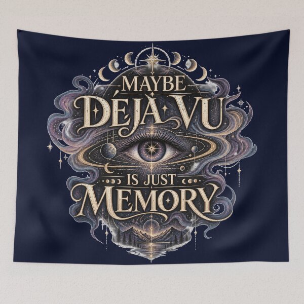Item preview, Maybe Déjà Vu Is Just Memory | Mystical Starseed Design designed and sold by The KarmIQsphere Collective.