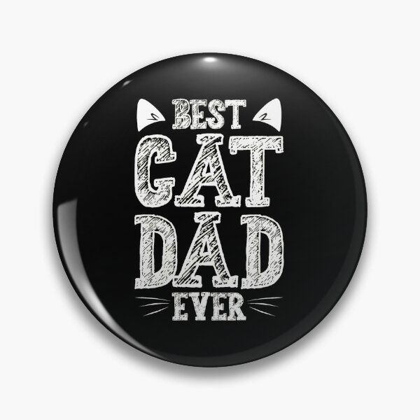 Item preview, Best Cat Dad Ever Typography Design designed and sold by OlyvieArt.