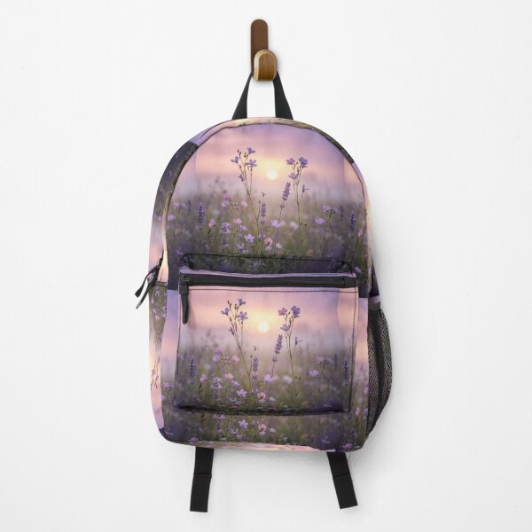 Item preview, Sunset Lavender Field Wildflower Sunset Sky Floral Graphic designed and sold by PACS0011.