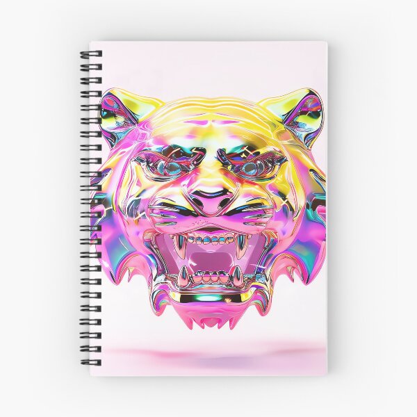 Item preview, Chrome Cyber Tiger designed and sold by ONYX Pixee.