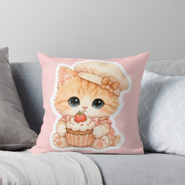 Item preview, strawberry kitty designed and sold by sara747.