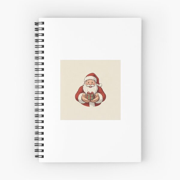 Item preview, Santa Claus Giving a Tiny Christmas Gift – Funny Vintage Holiday Design designed and sold by mayatA-rt.