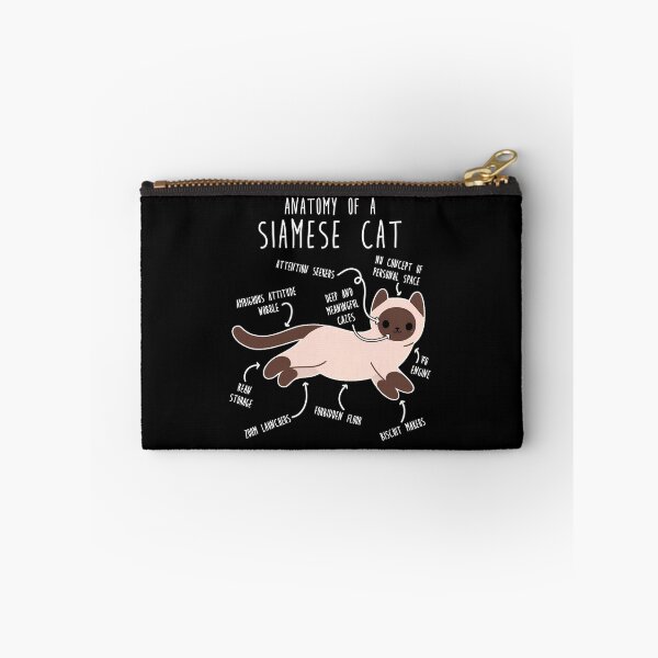 Item preview, Anatomy of a Siamese Cat Funny Cat Lover Gift designed and sold by OlyvieArt.