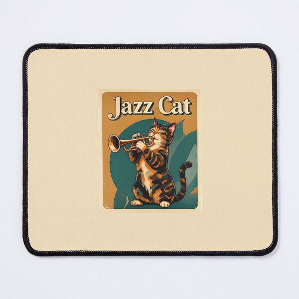 Item preview, Jazz cat - Tortie cat plays the trumpet designed and sold by ParadoxParadox.