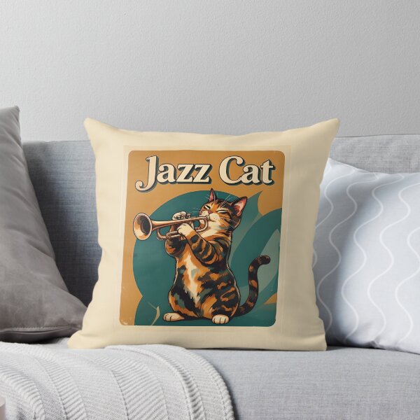 Item preview, Jazz cat - Tortie cat plays the trumpet designed and sold by ParadoxParadox.