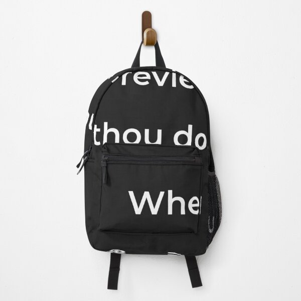 Item preview, “When thou review'st this thou dost review” - print white designed and sold by ariksworld.