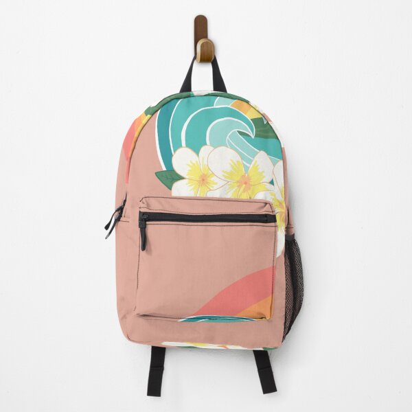 Item preview, Retro Plumeria Wave designed and sold by JulesGoyco.