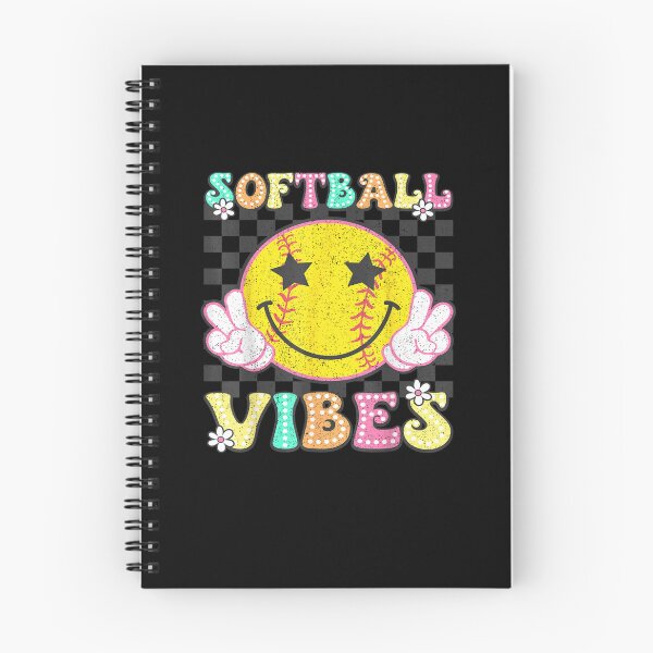 Item preview, Colorful Softball Happy Vibes designed and sold by ianpowell39.