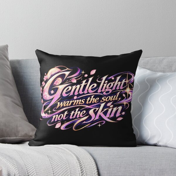 Item preview, Gentle light warms the soul, not the skin.(Anime Ver.) designed and sold by MaxDreamsArt.