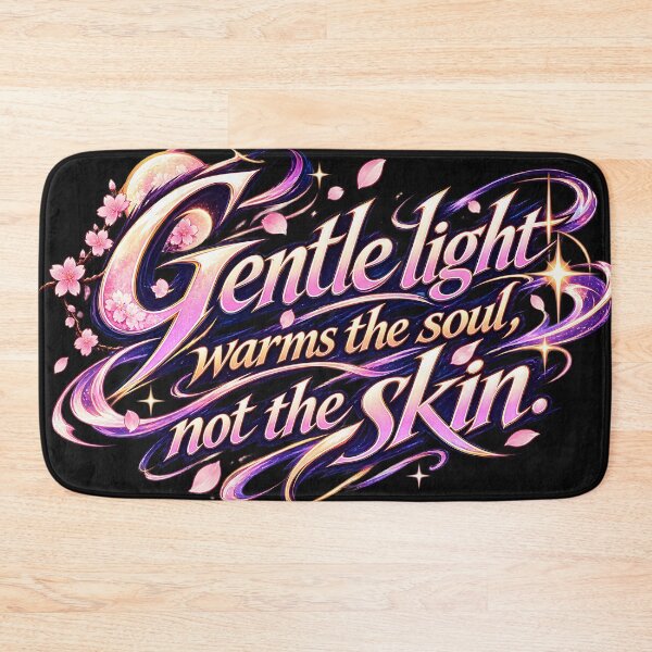 Item preview, Gentle light warms the soul, not the skin.(Anime Ver.) designed and sold by MaxDreamsArt.