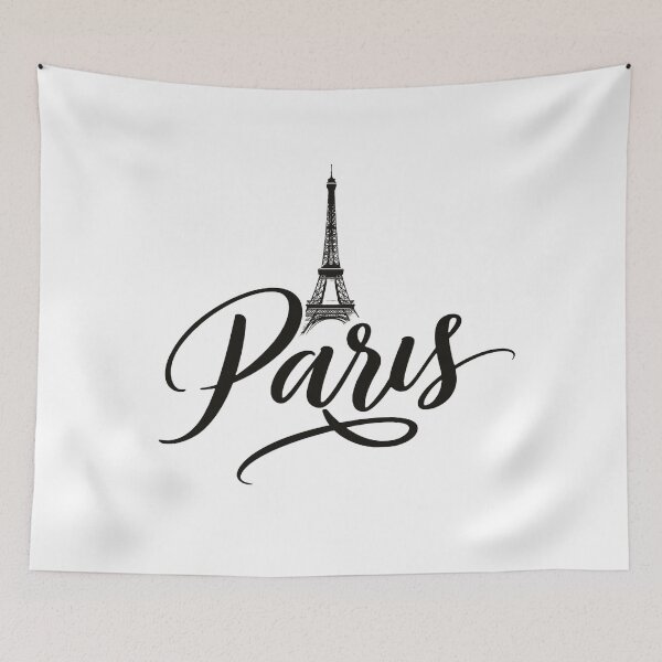 Item preview, Paris France – Elegant French Typography Design designed and sold by Ramona-Gliga.