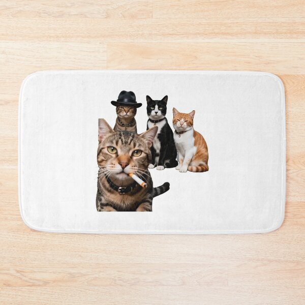 Item preview, Alley Cats with Fedora and Cigarette designed and sold by OlyvieArt.