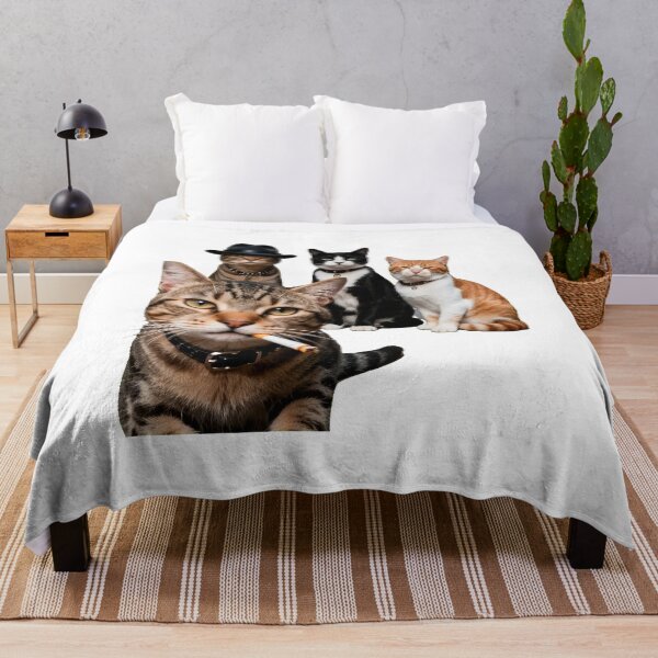 Item preview, Alley Cats with Fedora and Cigarette designed and sold by OlyvieArt.