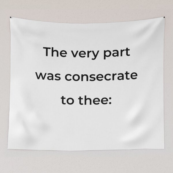 Item preview, “Toda esa parte te fue consagrada:” - imprimir en negro designed and sold by ariksworld.
