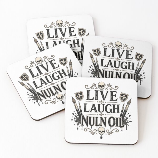 Item preview, Live, Laugh, Nuln Oil designed and sold by Splyntpop.