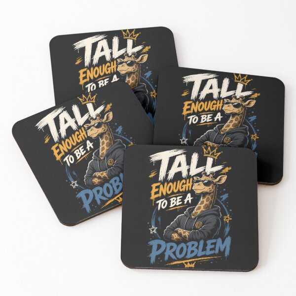 Item preview, Tall Enough to Be A Problem Giraffe T-Shirt – Funny Tall Person Graphic Tee designed and sold by Artimax-Studio.
