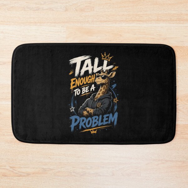 Item preview, Tall Enough to Be A Problem Giraffe T-Shirt – Funny Tall Person Graphic Tee designed and sold by Artimax-Studio.