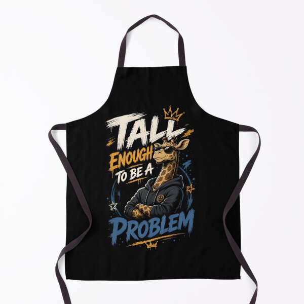 Item preview, Tall Enough to Be A Problem Giraffe T-Shirt – Funny Tall Person Graphic Tee designed and sold by Artimax-Studio.